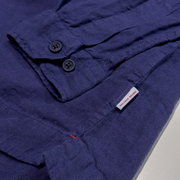 [SOLD] Orlebar Brown - Ridley Linen Overhead Shirt - Picture 5 of 9
